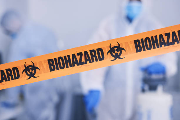 Professional Infectious Disease Decontamination technician working in London, AR